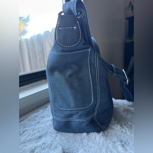 ‼️SOLD‼️ 
KITAMURA 2 YOKOHAMA DENIM SHOULDER BAG - Picture 4 of 13